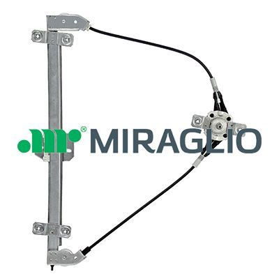 30/752/04 Alzacristallo Manuale Anteriore DX (lato passeggero) Volkswagen Jetta II (1984-1992)