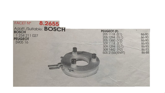 8.2655 Impulsore Citroën C15 1100 cc. 1300 cc. (dal 01.1984)