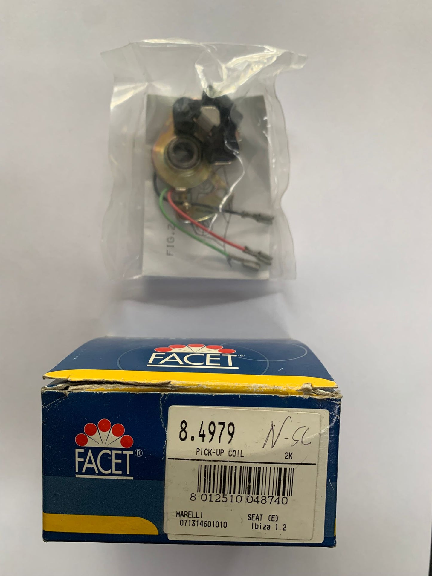 84979 FACET IMPULSORE ACCENSIONE SEAT IBIZA/MALAGA 1200/1500 cc.